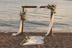 Cổng cưới, cưới, biển, sea trang trí, wedding gate, wedding, decoration, backdrop, background, hình nền, nền - Engin_Akyurt