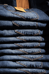 Jeans, quần jean, denim, vải bò, folded, gấp gọn, blue, xanh dương, fashion, thời trang - jarmoluk