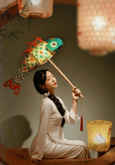 Lồng đèn, cô gái, thiếu nữ, trung thu, lễ hội truyền thống, lantern, girl, young woman, mid-autumn festival, traditional festival 1