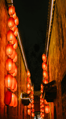 Trung thu, mid autumn, lồng đèn, hẻm, lantern, ánh sáng, festival lights, lễ hội truyền thống, traditional festival - Chengxin Zhao