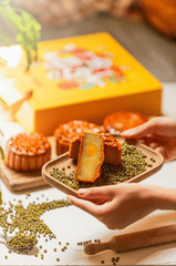 Tết trung thu, mooncake festival, mooncake, bánh trung thu, traditional cake, bánh truyền thống, đậu xanh - Yuan Cao