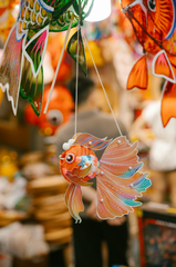 Trung thu, mid autumn, lồng đèn, lantern, ánh sáng, đèn lồng cá, festival lights, lễ hội truyền thống, traditional festival - HONG SON