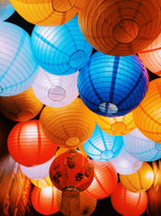 Trung thu, mid autumn, lồng đèn, lantern, ánh sáng, festival lights, lễ hội truyền thống, traditional festival - Jair Hernandez