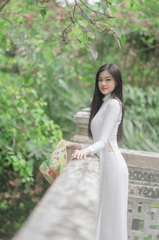 Cô gái, con gái, thiếu nữ, girl, Việt Nam, áo dài, truyền thống, traditional - Tuấn Kiệt Jr. 1