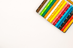 Bút chì, bút màu, bảng màu, pencils, crayons, palettes - LUM3N