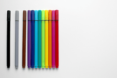 Bút chì, bút màu, bảng màu, pencils, crayons, palettes -Monfocus
