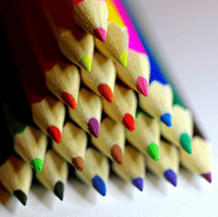Bút chì, bút màu, bảng màu, pencils, crayons, palettes -Robert_C 1