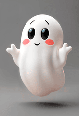 Ma, con ma, 3D, dễ thương, hóa trang, lễ hội, kinh dị, ghost, ghost, 3D, cute, costume, festival, horror 2