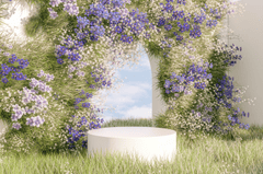 Hình nền, background, nền, cỏ, bãi cỏ, hoa, flower, bệ đỡ, podium, quảng cáo 43