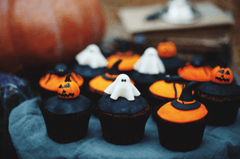 Bánh kem, bàn tiệc, lễ hội hóa trang, không khí halloween, cake, party table, carnival, halloween atmosphere - Amster 5