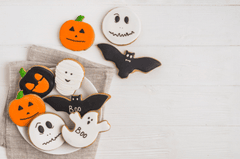 Bánh quy, bánh kem, đồ ăn, lễ hội hóa trang, không khí halloween, cookies, cakes, food, carnival, halloween atmosphere - Jun 3