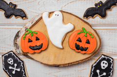 Bánh quy, bánh kem, đồ ăn, lễ hội hóa trang, không khí halloween, cookies, cakes, food, carnival, halloween atmosphere - Jun 1