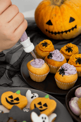Bánh quy, bánh kem, đồ ăn, lễ hội hóa trang, không khí halloween, cookies, cakes, food, carnival, halloween atmosphere - Jun 2