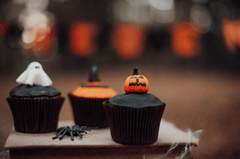 Bánh kem, bàn tiệc, lễ hội hóa trang, không khí halloween, cake, party table, carnival, halloween atmosphere - Amster 6