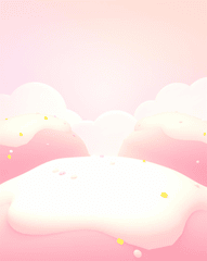 Kem, ice cream, mây, cloud, bầu trời, sky, hình nền, nền, background, màu hồng, pink