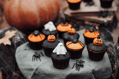 Bánh kem, bàn tiệc, lễ hội hóa trang, không khí halloween, cake, party table, carnival, halloween atmosphere - Amster 4