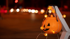 Lễ hội hóa trang, đèn bí đỏ, không khí lễ hỗi, trang trí, kinh dị, halloween, pumpkin lantern, festive atmosphere, decoration, horror - Amme