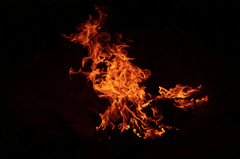 Lửa, ngọn lửa, lửa trừu tượng, u ám, fire, flame, abstract fire, dark- Hanah Tomlinson