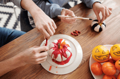 Halloween, bí đỏ, thủ công, tô vẽ, lễ hội, pumpkin, crafts, painting, festival -  Daisy Anderson