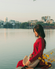 Cô gái, con gái, thiếu nữ, girl, Việt Nam, áo dài, truyền thống, traditional, Hồ Gươm, Hà Nội - Dang Hong 20