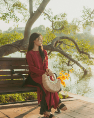 Cô gái, con gái, thiếu nữ, girl, Việt Nam, áo dài, truyền thống, traditional, Hồ Gươm, Hà Nội - Dang Hong 2