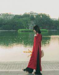 Cô gái, con gái, thiếu nữ, girl, Việt Nam, áo dài, truyền thống, traditional, Hồ Gươm, Hà Nội - Dang Hong 4