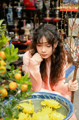 Cô gái, con gái, thiếu nữ, girl, Việt Nam, áo dài, truyền thống, traditional, Hồ Gươm, Hà Nội - Dang Hong 60