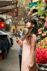Cô gái, con gái, thiếu nữ, girl, Việt Nam, áo dài, truyền thống, traditional, Hồ Gươm, Hà Nội - Dang Hong 61