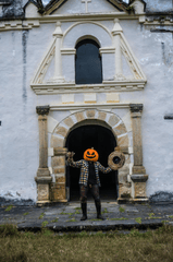 Halloween, hóa trang , kinh dị, hóa trang bí đỏ, bù nhìn, lễ hội hóa trang, costume, horror, pumpkin costume, scarecrow, carnival - Juan Felipe Ramírez 9
