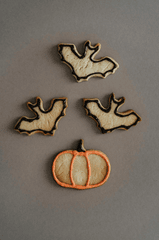 Halloween, bánh quy, bánh bí đỏ, bánh con dơi,  lễ hội, cookies, pumpkin pie, bat cake, festival - olia danilevich 3