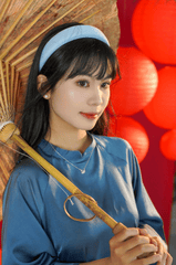 Cô gái, thiếu nữ, Việt Nam, trang phục truyền thống, girl, young woman, Vietnam, traditional costume - Đan Thy Nguyễn Mai 23