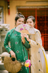Cô gái, thiếu nữ, Việt Nam, trang phục truyền thống, girl, young woman, Vietnam, traditional costume - Thanh Nhan 5