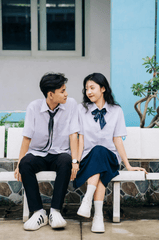 Học sinh, student, trường học, school, kỉ yếu, cặp đôi, tình yêu, love, couple, VietNam 9