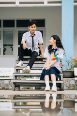 Học sinh, student, trường học, school, kỉ yếu, cặp đôi, tình yêu, love, couple, VietNam 11