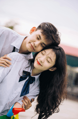 Học sinh, student, trường học, school, kỉ yếu, cặp đôi, tình yêu, love, couple, VietNam 4