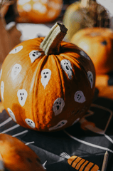 Halloween, bí đỏ, con ma, lễ hội, pumpkin, ghost, festival - Valeria Boltneva 2