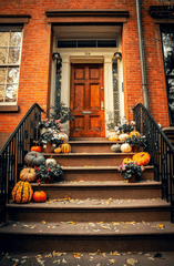 Bí đỏ, pumpin, ngôi nhà, house, home, halloween, lễ hội hóa trang, lễ hội ma quái, festival - Sasha Zilov