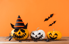 Halloween, bí đỏ, kinh dị, trang trí halloween, lễ hội, pumpkin, horror, halloween decoration, festival - Venan 4
