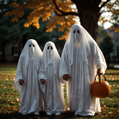 Halloween, hóa trang, con ma, dễ thương, hài hước, costume, ghost, cute, funny - Tiny 1