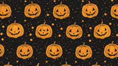 Halloween, hình nền, họa tiết, bí đỏ, wallpaper, pattern, pumpkin - HPDorn 2