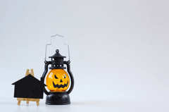 Halloween, bí đỏ, đèn bí đỏ, trang trí halloween, dễ thương, pumpkin, pumpkin lantern, halloween decoration, cute - Elip 3