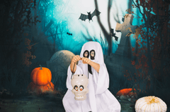 Halloween, hóa trang, con ma, dễ thương, hài hước, costume, ghost, cute, funny - Tiny 10