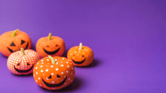 Halloween, bí đỏ, nhồi bông, trang trí halloween, dễ thương, pumpkin, stuffed, halloween decoration, cute - Vincy