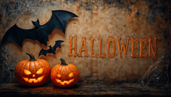 Halloween, hình nền, con ma, bí đỏ, con dơi, kinh dị, wallpaper, ghost, pumpkin, bat, horror, - D-Vincy