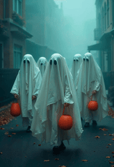 Halloween, hóa trang, con ma, dễ thương, hài hước, costume, ghost, cute, funny - Tiny 11