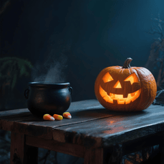 Halloween, bí đỏ, kinh dị, trang trí halloween, lễ hội, pumpkin, horror, halloween decoration, festival - Venan 3