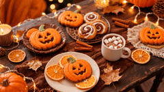 Halloween, kẹo, bánh quy, đồ ăn trang trí, tiệc halloween, candy, cookies, food decorations, halloween party - Lucci 2