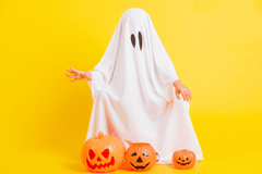 Halloween, hóa trang, con ma, dễ thương, hài hước, costume, ghost, cute, funny - Tiny 8