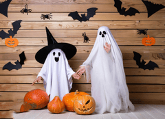 Halloween, hóa trang, con ma, dễ thương, hài hước, costume, ghost, cute, funny - Tiny 13