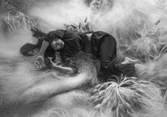 Cô gái, nữ, girl, lưới, chày cá, net, fishing net- ThuyHaBich